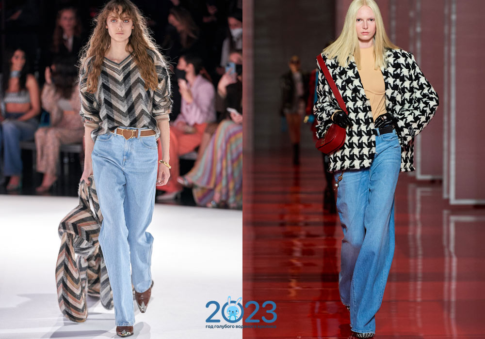 Модні джинси - базовий гардероб на осінь-зиму 2022-2023 року