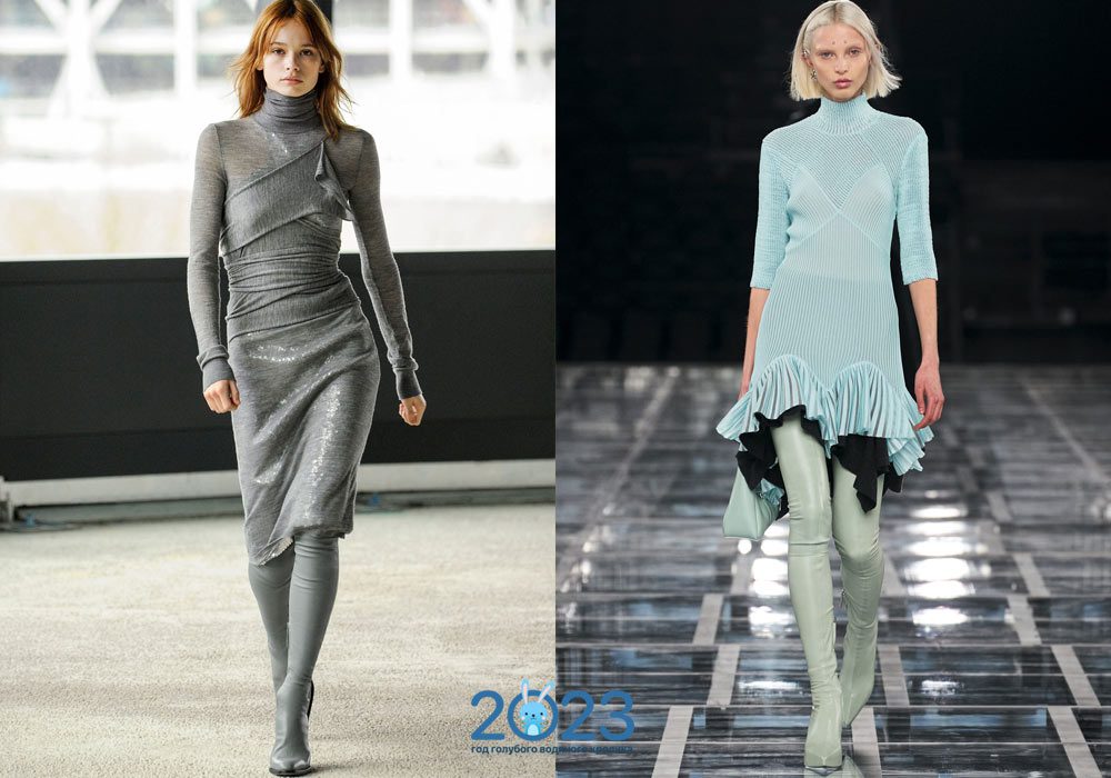 Модні чоботи-панчохи осінь-зима 2022-2023 роки